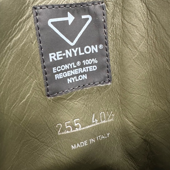 PRADA Monolith leather and Re-Nylon boots with pouch - Picture 11 of 15